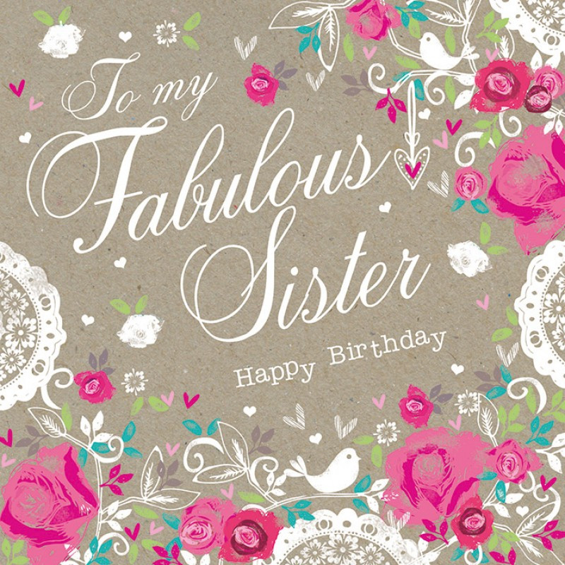 Birthday Quotes To Sister
 HAPPY BIRTHDAY SISTER Image King