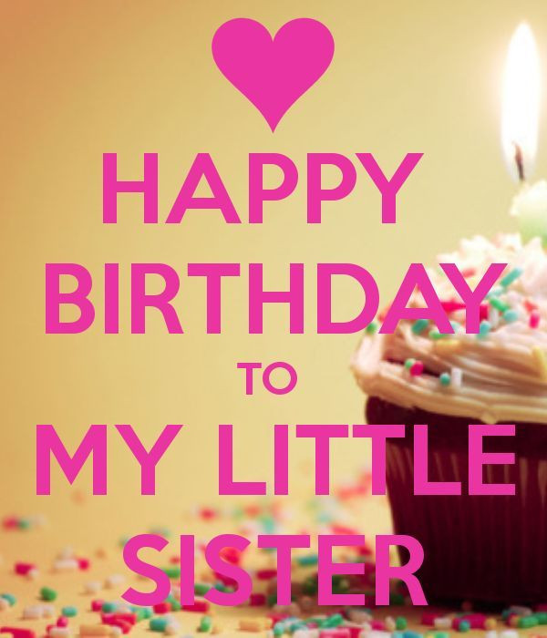 Birthday Quotes To Sister
 Happy Birthday To My Little Sister s and