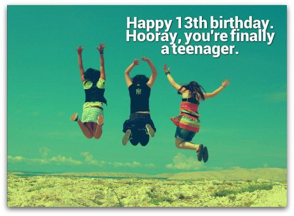 Birthday Wishes For 13 Year Old
 Happy 13th Birthday – Birthday Wishes Cards Messages