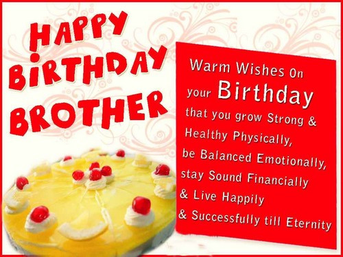 Birthday Wishes For Sister From Brother
 The 60 Happy Birthday Big Brother