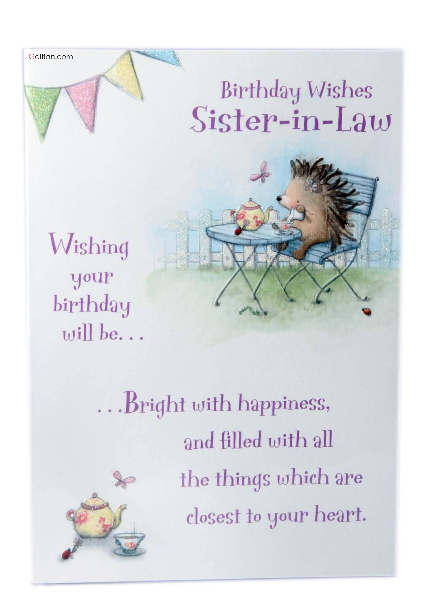 Birthday Wishes For Sister In Law
 70 Most Beautiful Birthday Wishes For Sister In Law