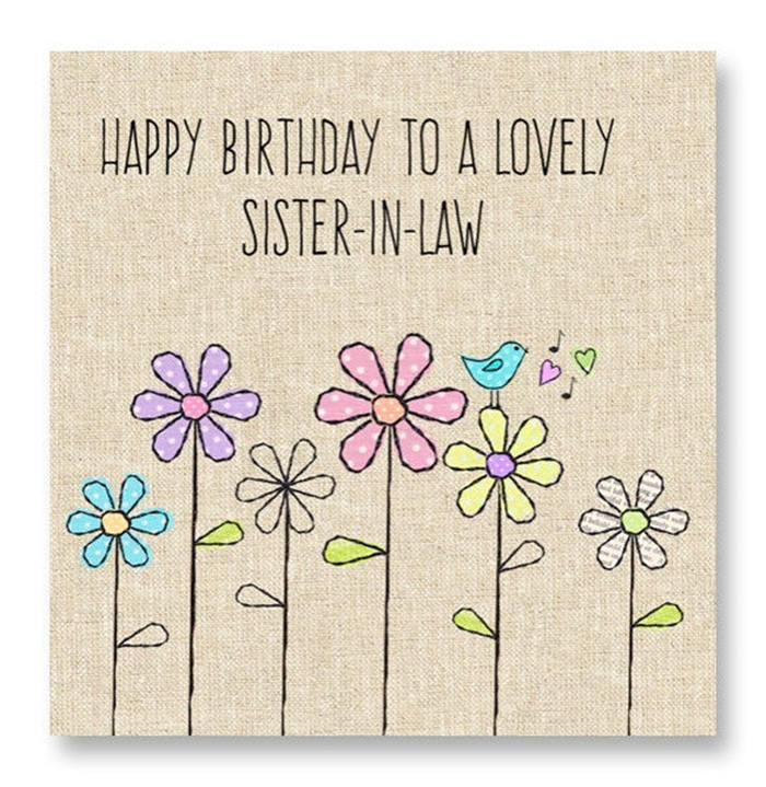 Birthday Wishes For Sister In Law
 The Best Collection of Wonderful Birthday Cards for Sister