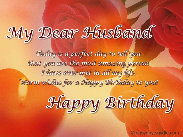 Birthday Wishes Husband
 birthday Archives Easyday