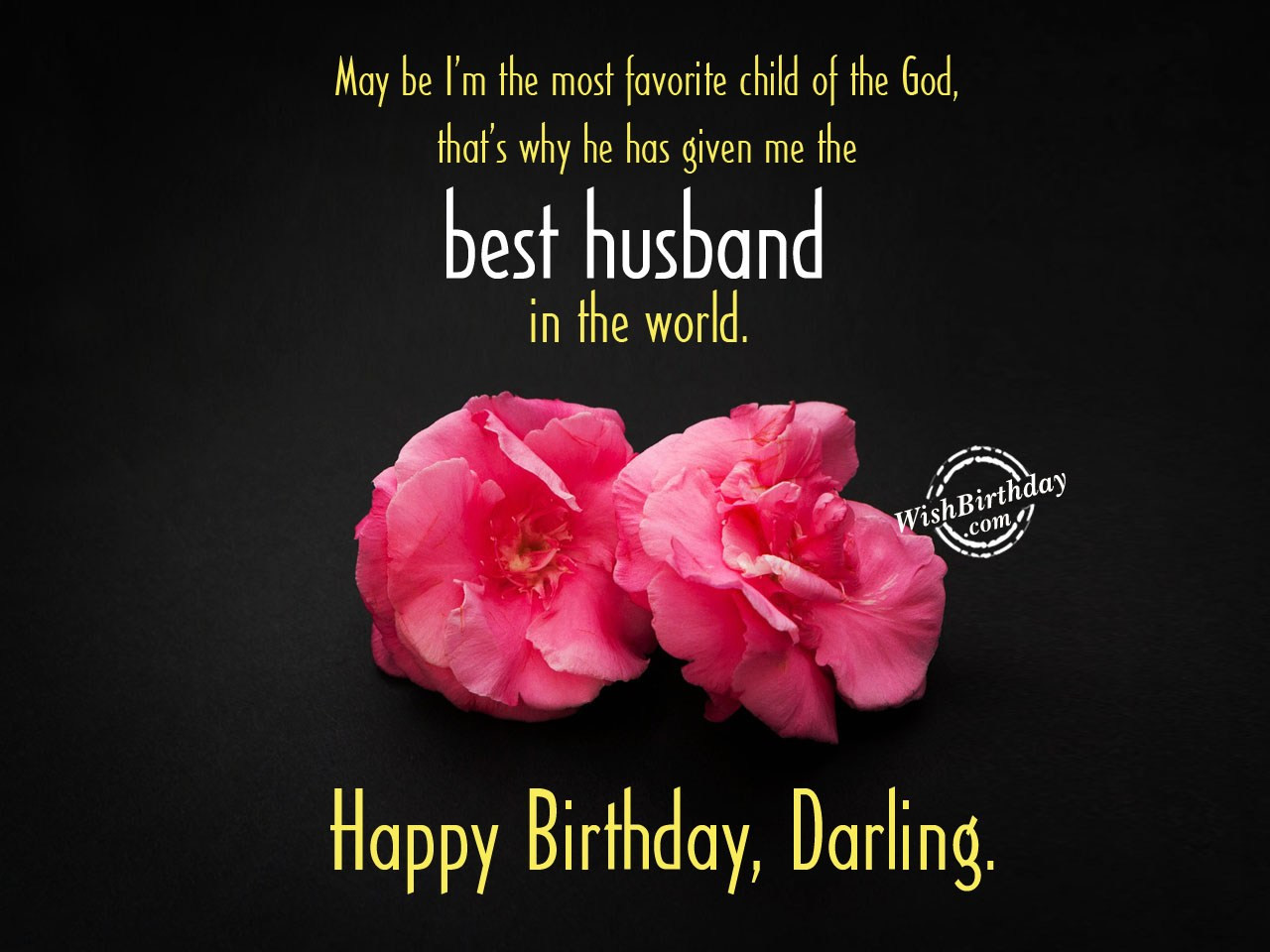 Birthday Wishes Husband
 Birthday Wishes For Husband Birthday