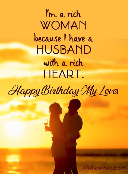 Birthday Wishes Husband
 120 Birthday Wishes for Husband Romantic Birthday Messages