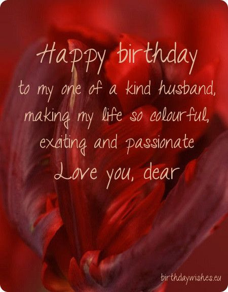 Birthday Wishes Husband
 50 Cute and Romantic Birthday Wishes for Husband