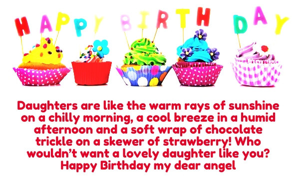 Birthday Wishes To A Daughter From Her Mother
 Happy Birthday Quotes for Daughter with