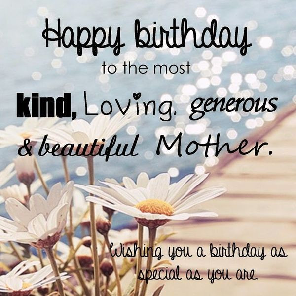 Birthday Wishes To A Daughter From Her Mother
 Happy Birthday Mom from Daughter Quotes and