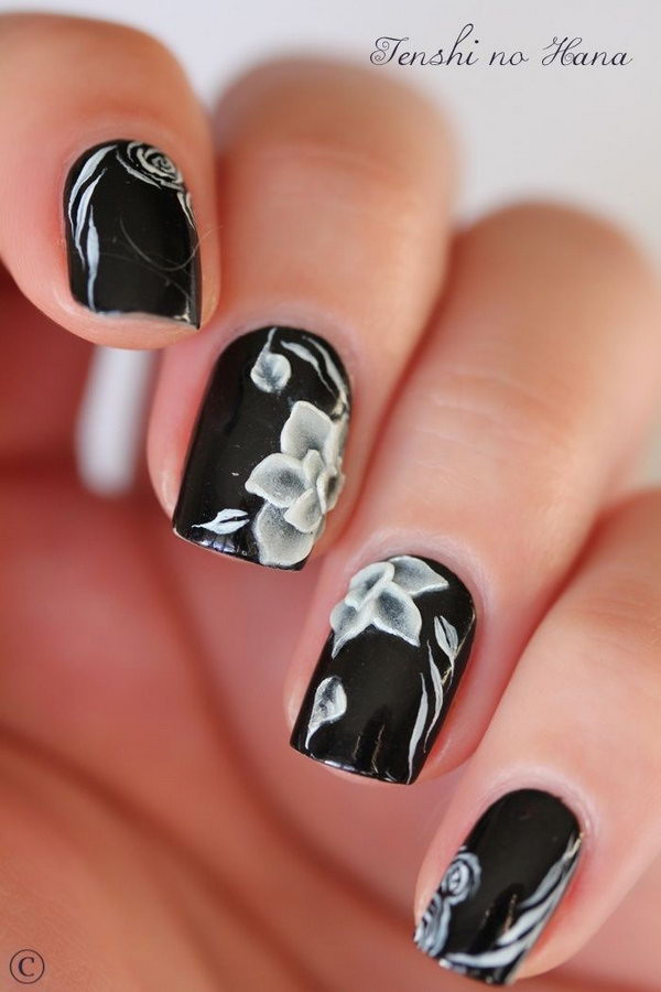 The 23 Best Ideas for Black and White Nail Ideas - Home, Family, Style ...