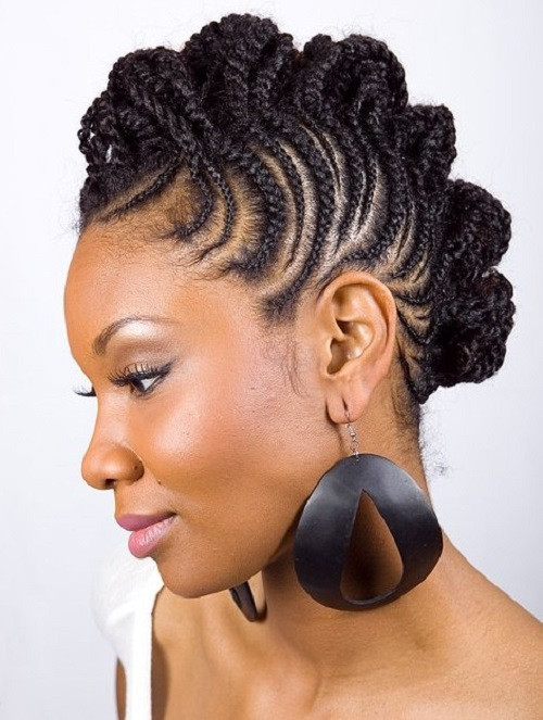 Black Female Mohawk Hairstyles Pictures
 African American Hairstyles Trends and Ideas Braided