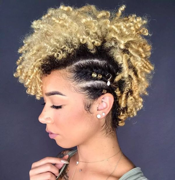 Black Female Mohawk Hairstyles Pictures
 40 Mohawk Hairstyle Ideas for Black Women
