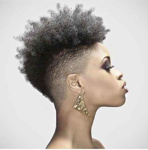 Black Female Mohawk Hairstyles Pictures
 40 Mohawk Hairstyle Ideas for Black Women