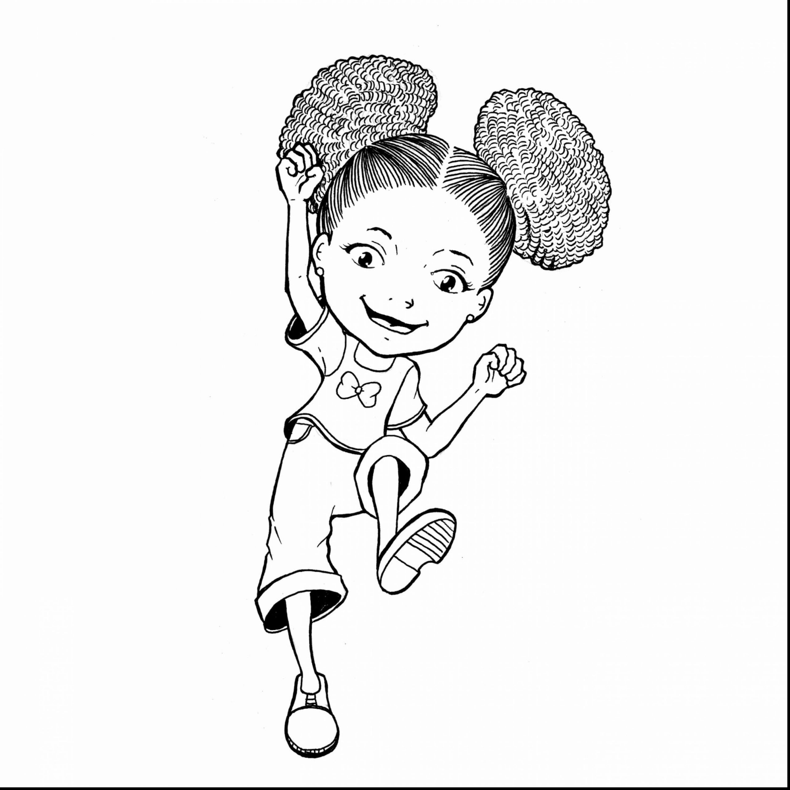 Black Girls Coloring Pages
 Curly Hair Coloring Pages Collection