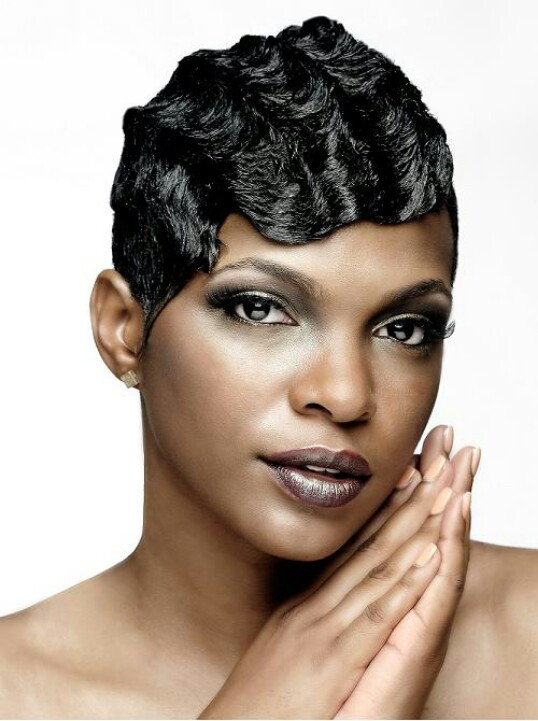 Black Hairstyles Finger Waves
 Black hairstyles with finger waves Hairstyle for women & man