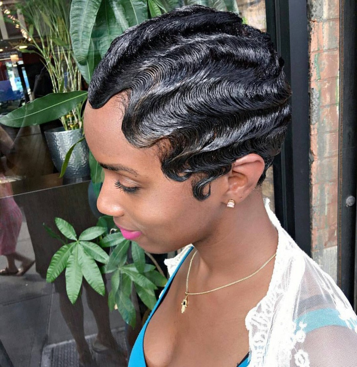 Black Hairstyles Finger Waves
 21 Finger Wave Hairstyle Ideas Designs