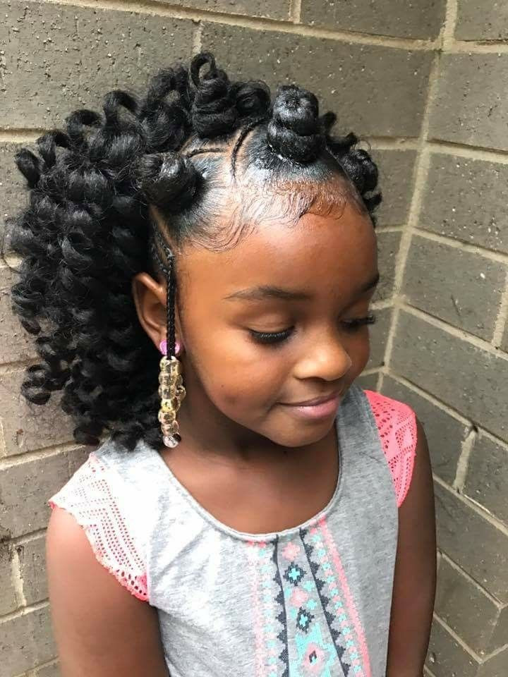 Black Little Girl Hairstyles With Weave
 Beautiful crochet blackhair black hair in 2019