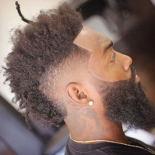 Black Male Haircuts Mohawk
 55 Edgy or Sleek Mohawk Hairstyles for Men Men