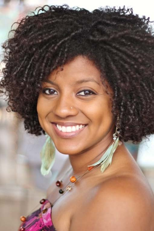 Black Women Natural Hairstyles
 First Twist Out