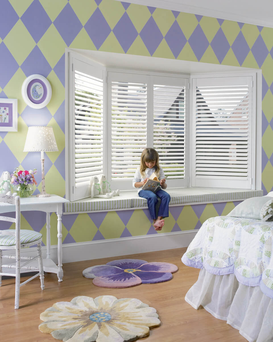 Blinds For Kids Room
 Hunter Douglas Shades and Blinds in a Nursery or Kid s