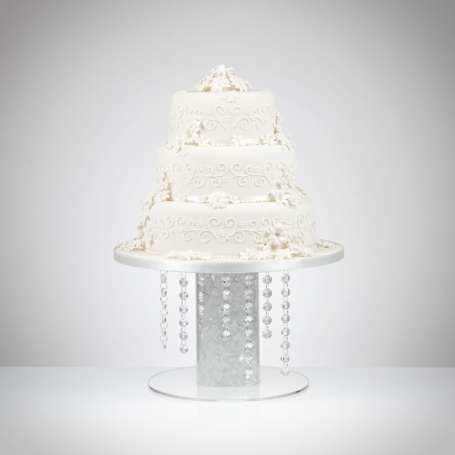 Bling Wedding Cake Stand
 Round Bling Wedding Cake Stands