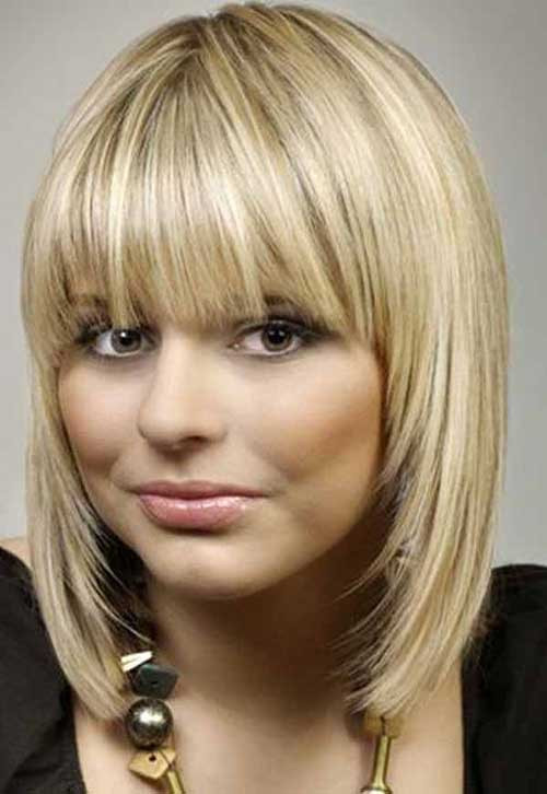 Bob Hairstyles With Bangs
 10 Bob Hairstyles With Bangs For Round Faces