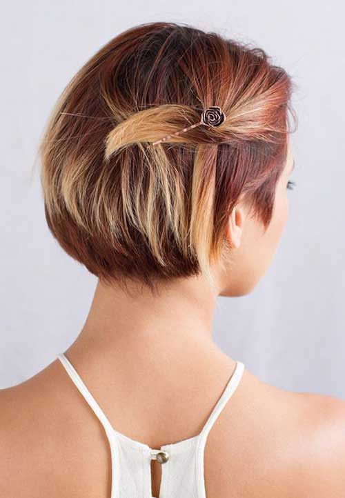 Bobby Pin Hairstyles For Short Hair
 Adorable Short Hairstyles with Bobby Pins