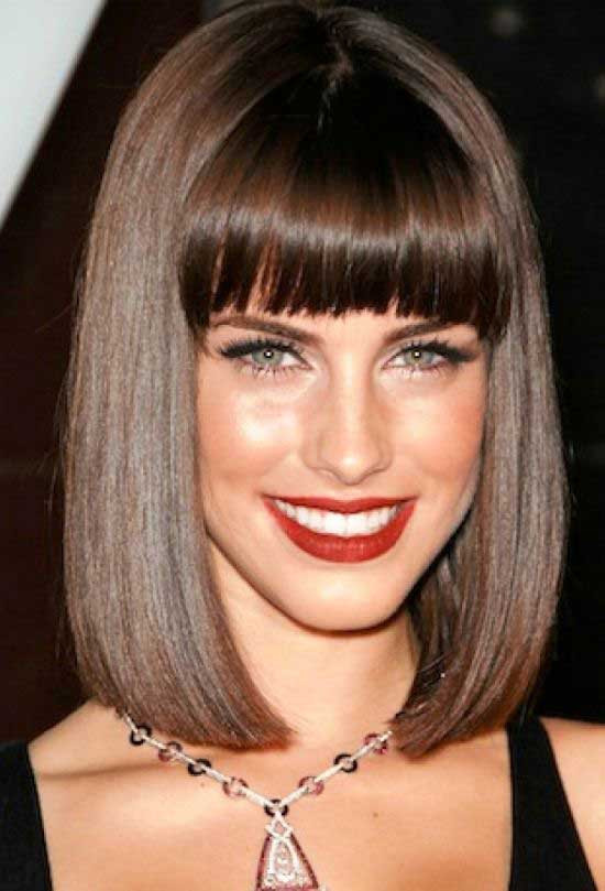 Bobs Hairstyle
 35 Awesome Bob Haircuts With Bangs Makes You Truly