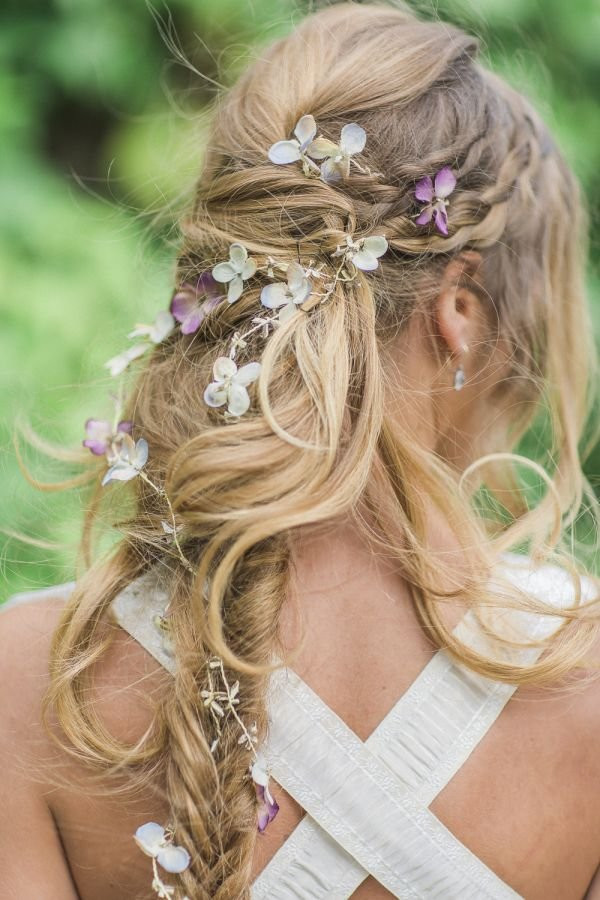 Boho Wedding Hairstyles
 20 Long Wedding Hairstyles with Beautiful Details That WOW