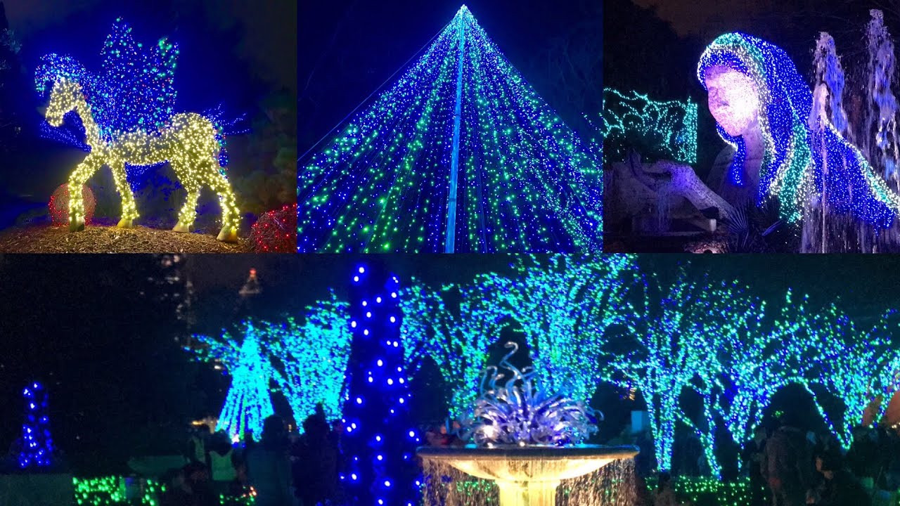 Botanical Garden Christmas Lights
 Atlanta Botanical Garden Holiday Lights 2018 pt 1