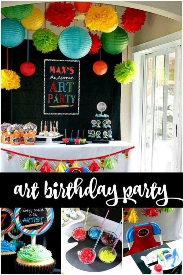 Boy Birthday Decorations
 13 Birthday Party Ideas for Boys Spaceships and Laser Beams