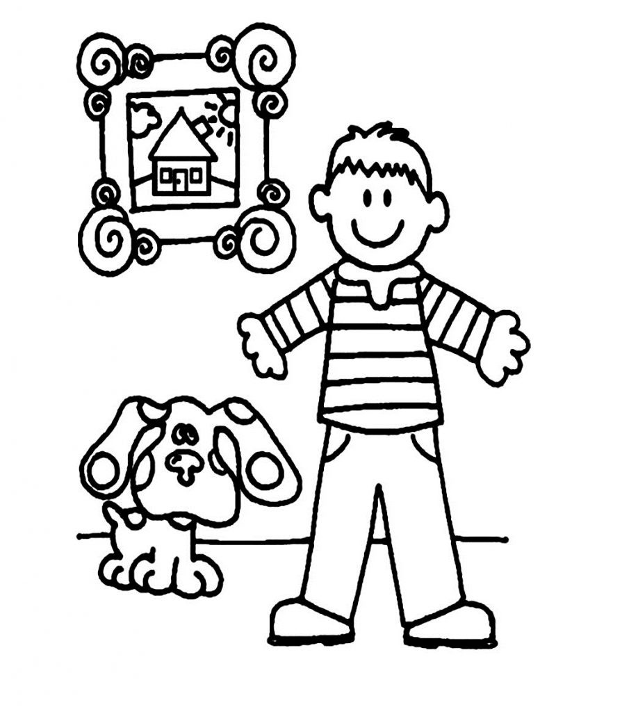 Boy Coloring Pages For Kids
 Free Printable Boy Coloring Pages For Kids