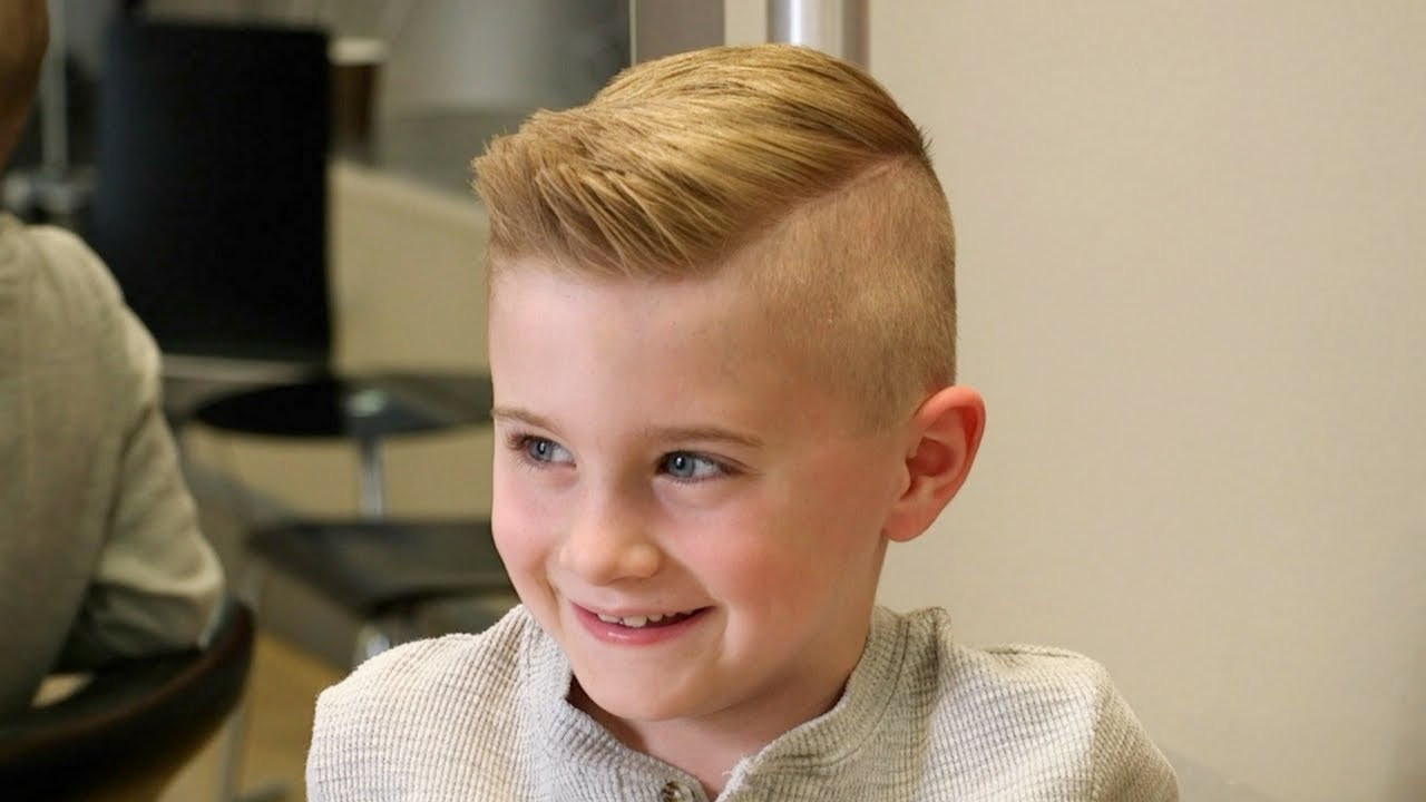 Boy Cut Hair
 Haircut Tutorial for Young Boys TheSalonGuy