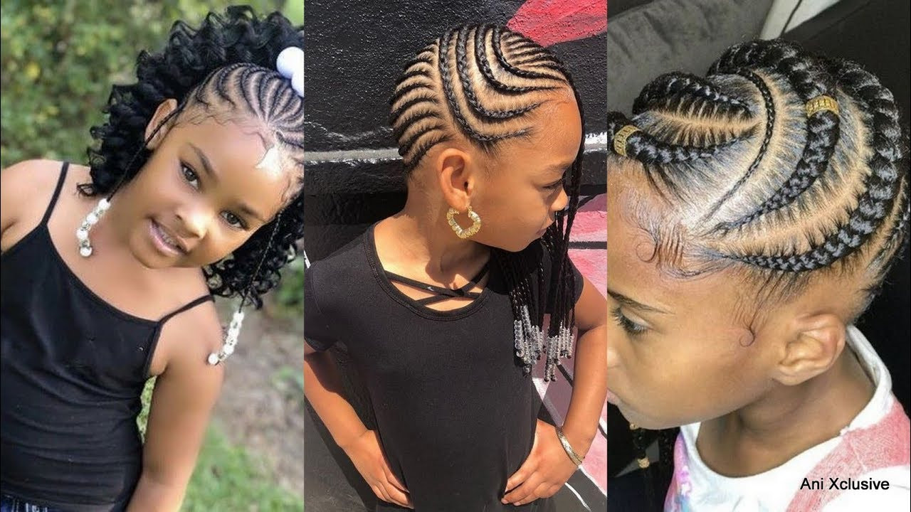Braided Hairstyles For Kids With Weave
 BRAIDED NEW HAIRSTYLES WITH WEAVES FOR LITTLE GIRLS 2019