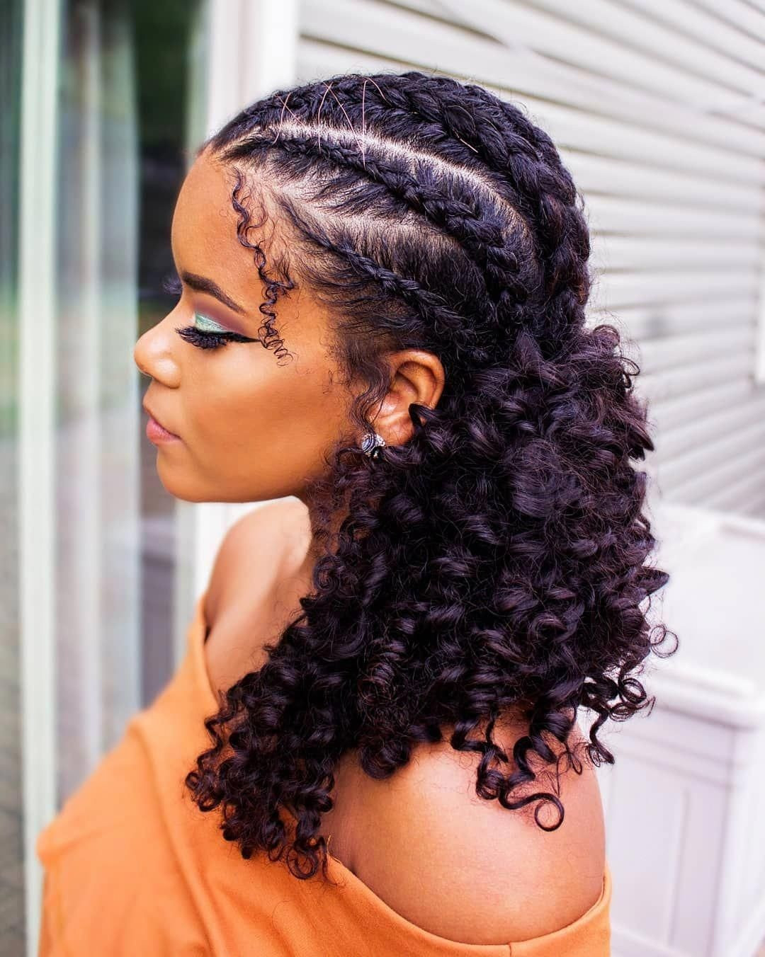 Braided Natural Hairstyles
 35 Natural Braided Hairstyles Without Weave