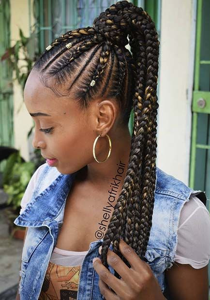 Braided Ponytail Hairstyles For Black Hair
 43 Best Braided Ponytail Hairstyles for 2019