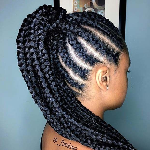 Braided Ponytail Hairstyles For Black Hair
 23 Summer Protective Styles for Black Women