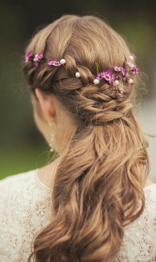 Braiding Hairstyles For Weddings
 Half Up Half Down Wedding Hairstyles – 50 Stylish Ideas