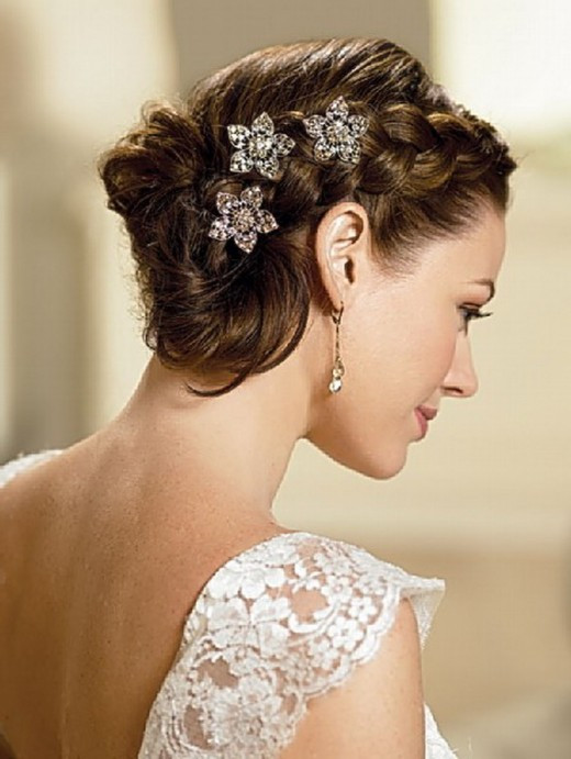 Bridesmaid Hairstyles Updo
 RainingBlossoms Trendy Wedding Hairstyles Updos