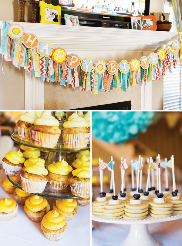 Brunch Ideas For Birthday Party
 "Good Morning Sunshine" Breakfast First Birthday Party