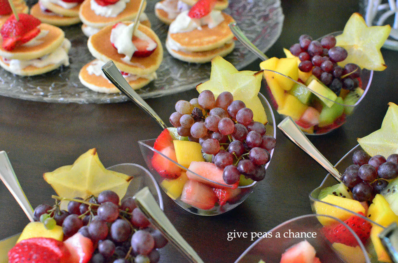 Brunch Ideas For Birthday Party
 Give Peas a Chance Spa Birthday Brunch Food