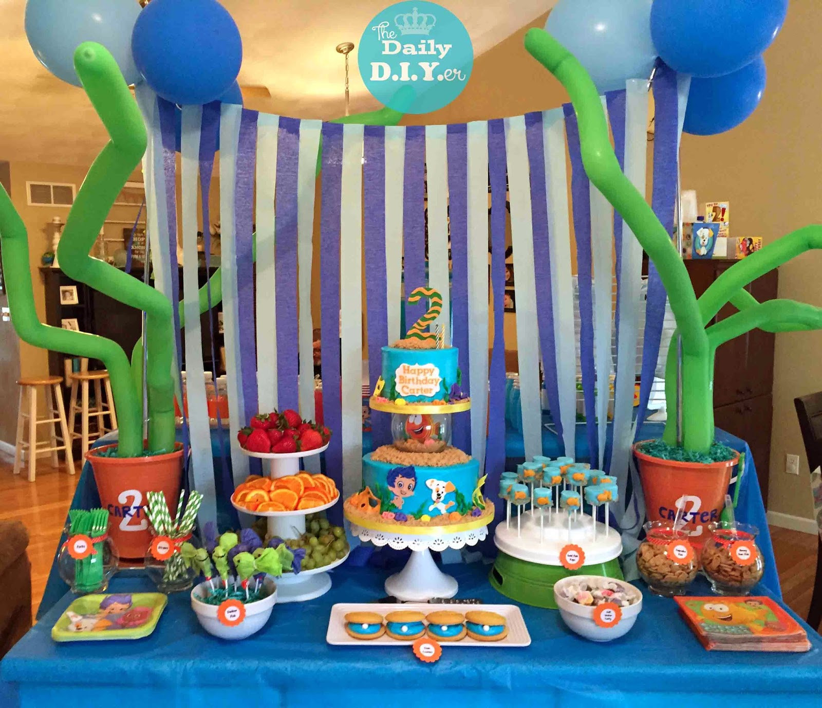 Bubble Guppies Party Food Ideas
 The Daily DIYer Bubble Guppies Party Food
