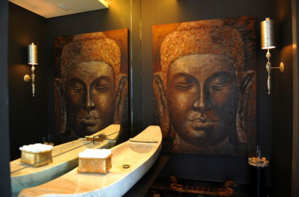 Buddha Bathroom Decor
 Decorate with Buddha statues and representations
