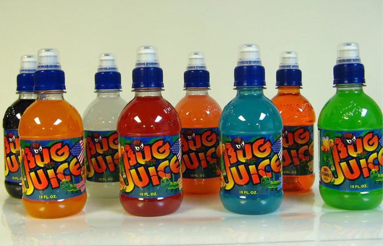 Bug Juice Drink
 Bug Juice recall Children s drinks may contain plastic