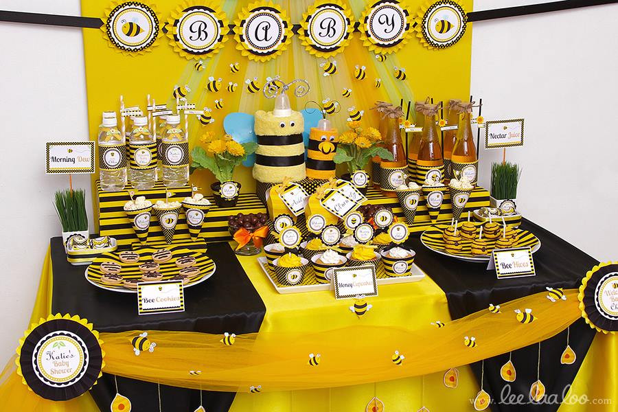 Bumble Bee Baby Shower Decorations Ideas
 Bumble Bee Baby Shower Ideas