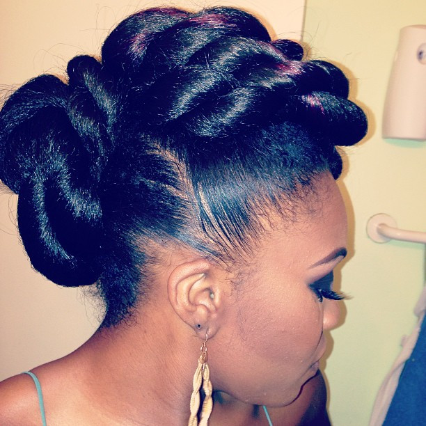 Bun Hairstyles For Natural Hair
 The Kinky New Yorker Some Hairspiration "Fun with Buns"