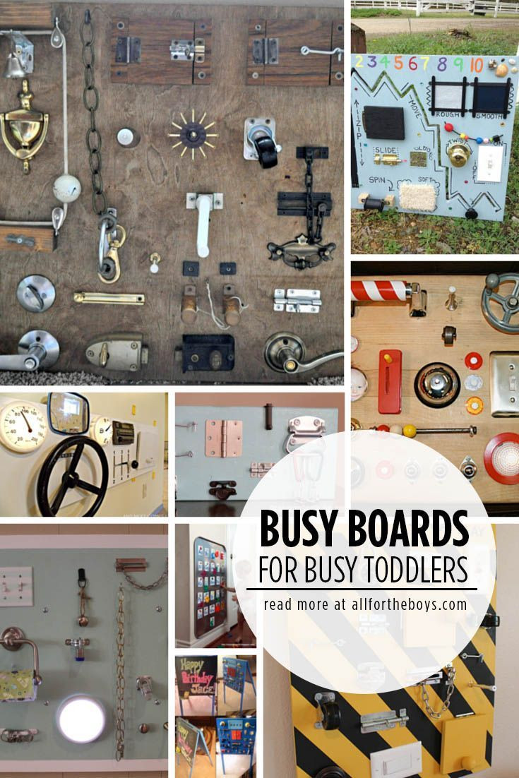 Busy Boards For Toddlers DIY
 Busy Boards for Busy Toddlers