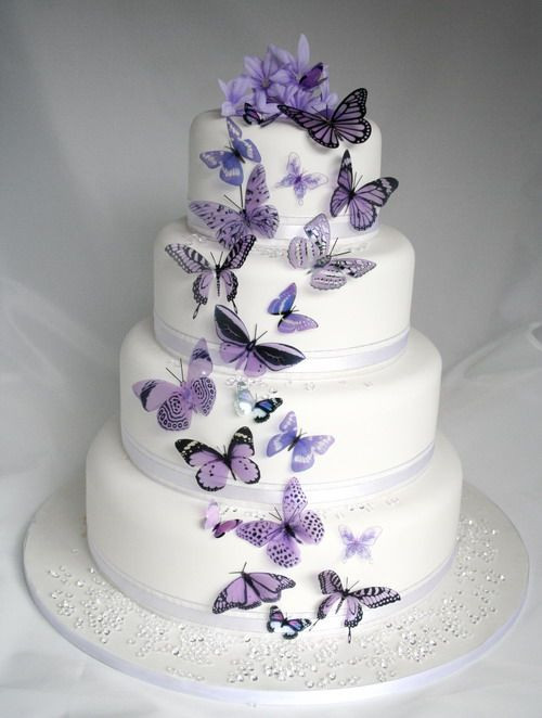 Butterfly Wedding Cakes
 Butterfly Wedding Ideas That Will Make Your Heart Skip a Beat
