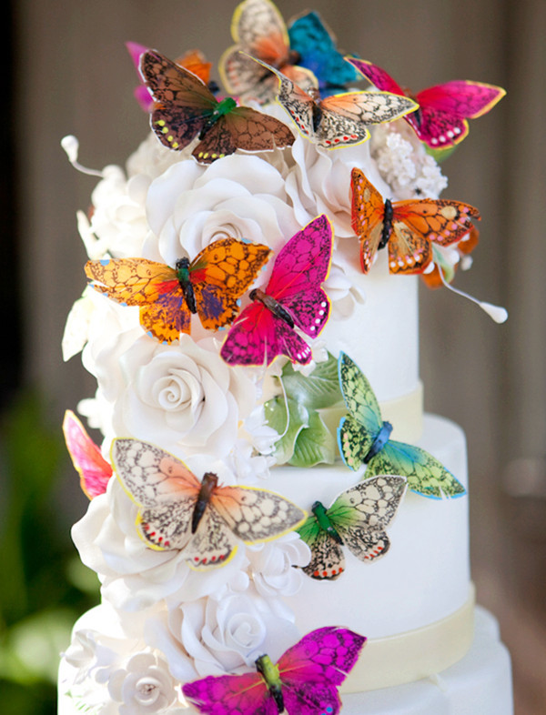 Butterfly Wedding Cakes
 Top 5 Butterfly Wedding Invitations And Wedding Cakes