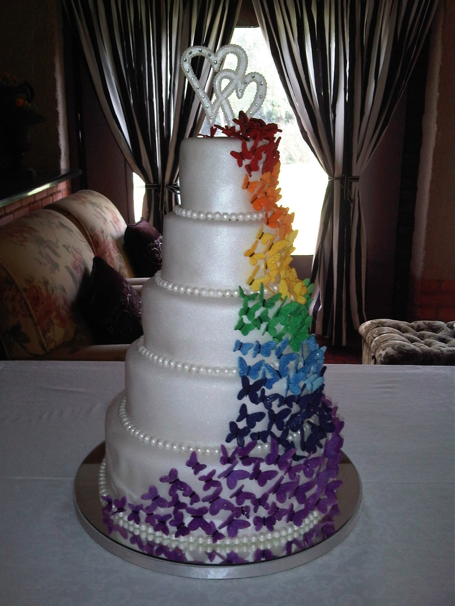 Butterfly Wedding Cakes
 Butterfly Wedding Cake CakeCentral