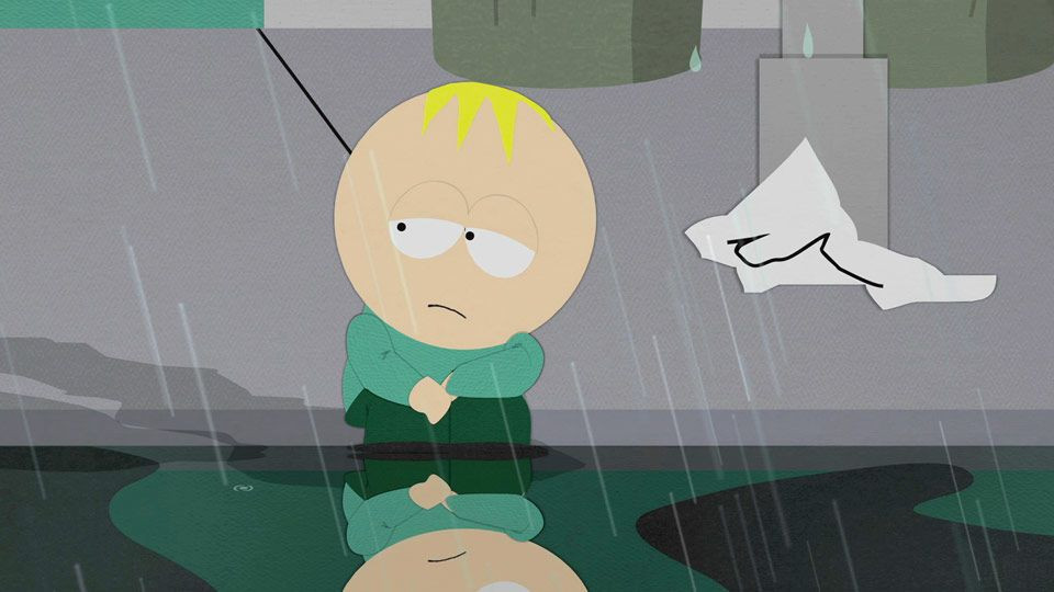 Butters Beautiful Sadness Quote
 A beautiful sadness Although Butters is heart broken he